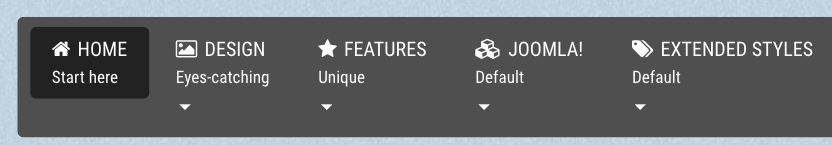 Main Menu Rich Text